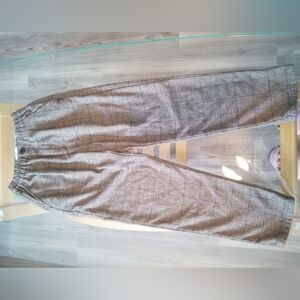 Zara Kids Gray Checkered Formal Trousers